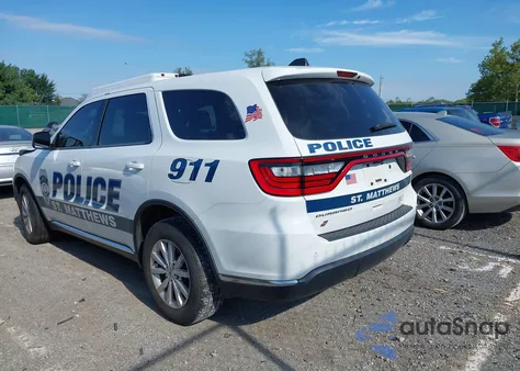 2020 Dodge Durango Pursuit Awd z USA, uszkodzony, nr VIN 1C4RDJFG5LC318902